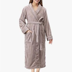 Women's Fleece Bathrobe
